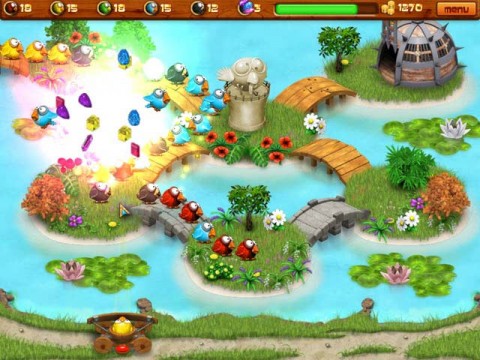 เกมส์ Bird's Town เกมส์ช่วยนกที่กำลังโดนสะกดจิต