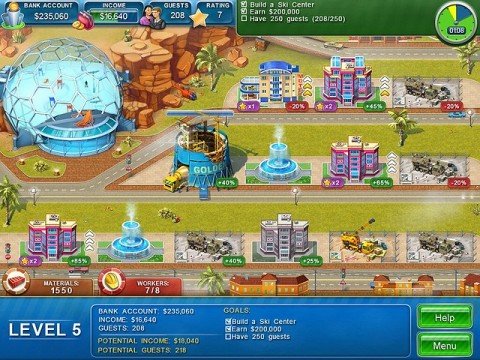 Hotel Mogul: Las Vegas เกมส์สร้างธุรกิจโรงแรม