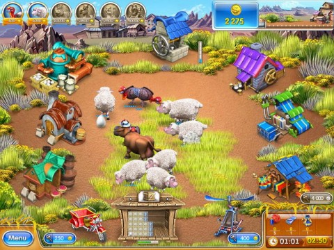 เกมส์ Farm Frenzy 3: American Pie เกมส์ทำฟาร์มเลี้ยงสัตว์ "ตอน อเมริกันพาย" Image 1