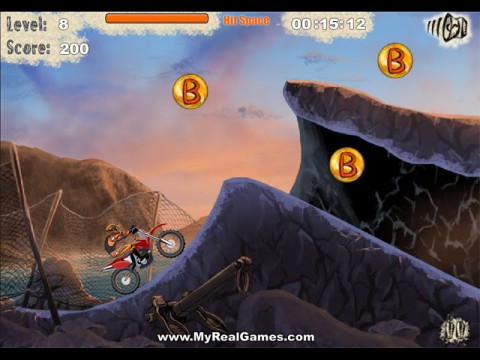 เกมส์ Nuclear Bike 2 เกมส์มอเตอร์ไซค์วิบาก Image 1