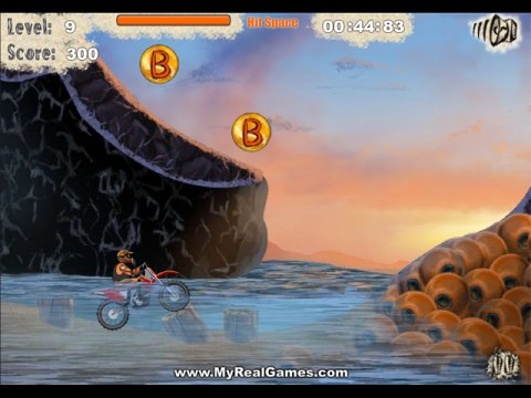 เกมส์ Nuclear Bike 2 เกมส์มอเตอร์ไซค์วิบาก Image 2