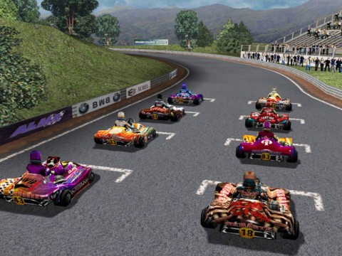 เกมส์ Open Karts เกมส์แข่งรถโกคาร์ทางเรียบชิงแชมป์โลก Image 1