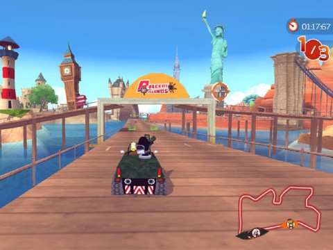 Racers Islands เกมส์แข่งรถ เกมส์รถเเข่ง Screenshot 2