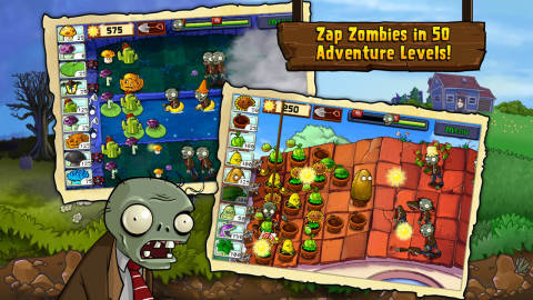 เกมส์ Plants vs Zombies FREE HD เกมส์ซอมบี้ปะทะพืช Image 2