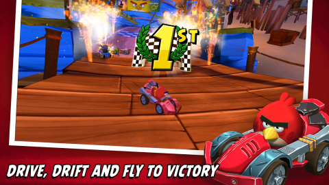 Angry Birds Go! เกมส์แองกี้เบิร์ด โก (เกมส์รถแข่ง) Image 2