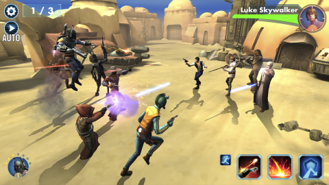 Star Wars : Galaxy of Heroes เกมส์สตาร์วอร์ Image 3