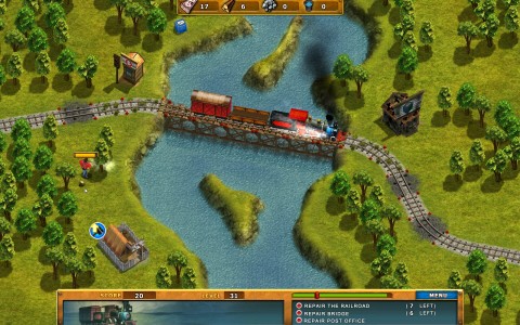เกมส์ Next Stop เกมส์ซ่อมรางรถไฟ เพื่อเก็บรายได้ไปปลดสินเชื่อธนาคาร