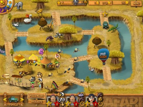 เกมส์ Youda Safari เกมส์สร้างสวนท่องเที่ยวซาฟารี