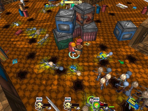 เกมส์ HotZomb: Zombie Survival เกมส์ยิงซอมบี้ รูปที่สอง