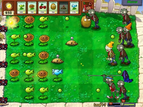 เกมส์ Plants Vs Zombies เกมส์ซอมบี้ปะทะพืช รูปที่หนึ่ง