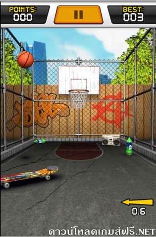 เกมส์ Basketball Hoops เกมส์ชูตบาสออนไลน์
