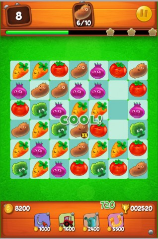 เกมส์ Farm puzzles story 2 Image 3 เกมส์จับคู่พืชผัก