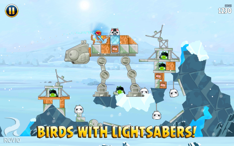 เกมส์ Angry Birds Star Wars เกมส์แองกี้เบิร์ด ภาค สตาร์วอร์  Image 1
