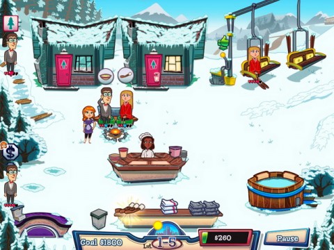 เกมส์ Chloe's Dream Resort เกมส์สร้างรีสอร์ท เกมบริหารรีสอร์ท Image 1