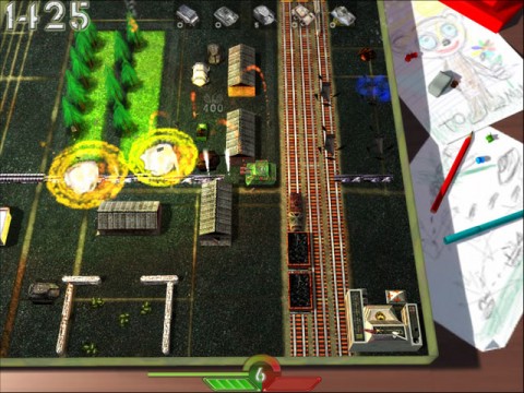 เกมส์ Tank-o-Box เกมส์ยิงปืน เกมต่อสู้รถถัง screenshot 2