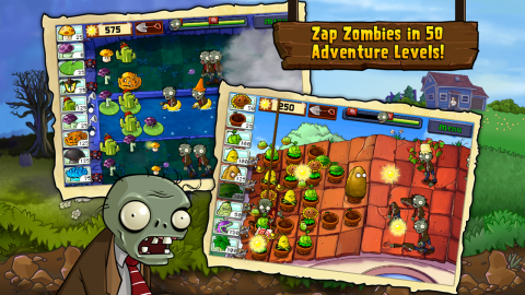 เกมส์ Plants vs Zombies FREE HD เกมส์ซอมบี้ปะทะพืช  Image 2