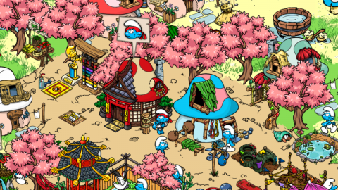 เกมส์ Smurfs' Village เกมส์สร้างหมู่บ้านสเมิร์ฟ Image 3