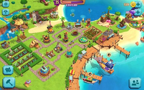 Paradise Bay เกมส์สร้างเมืองบนเกาะโจรสลัด Image 2