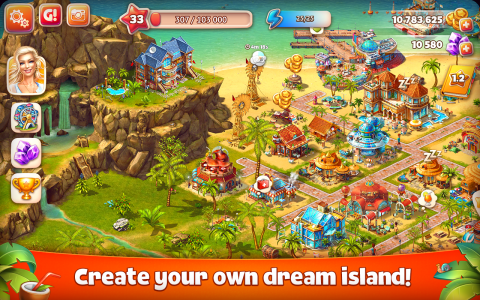 Paradise Island 2 เกมส์สร้างพาราไดซ์ไอซ์แลนด์ Image 2