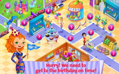 เกมส์ Supermarket Girl - Baby Birthday Fun Image 3