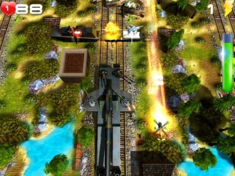 Shoot-n-Scroll 3D เกมส์ขับเฮลิคอปเตอร์ปฏิบัติภารกิจ Image 3