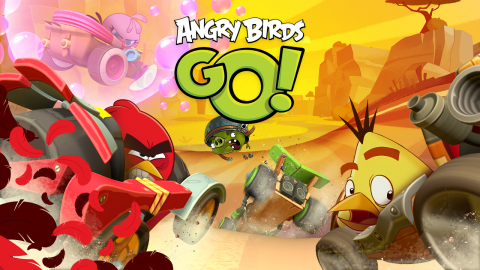 Angry Birds Go! เกมส์แองกี้เบิร์ด โก (เกมส์รถแข่ง) Image 1