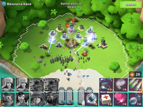 Boom Beach Image 3 เกมส์ยกพลขึ้นบก พิชิตฐานทัพศัตรู